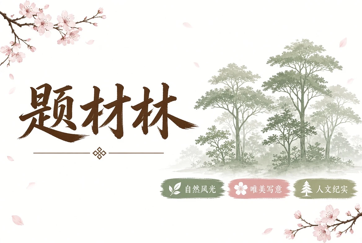 从一个题材出发,找到相邻的故事